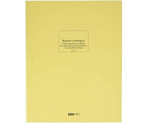 EDIPRO - E2149 - Registro cronologico conferimento/revoca delle deleghe all'utilizzo dei servizi di fatturazione elettronica e del cassetto fiscale 14 pagine f.to 31x24,5