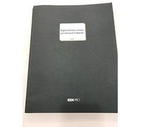 EDIPRO - E2617 - Registro carico/scarico/deposito per autosaloni 47 pagine numerate f.to 31x24,5