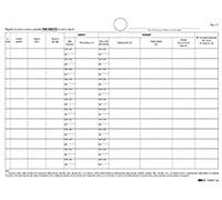 EDIPRO - E2884/1 - Registro carico/scarico ovini/caprini 23 pagine numerate f.to 24,5x31