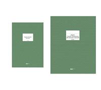 EDIPRO E2909 Registro giornale dei lavori 47 pagine numerate f.to 31x21 & E2438N Registro controlli e manutenzione attrezzature antincendio 48 pagine f.to 31x24,5