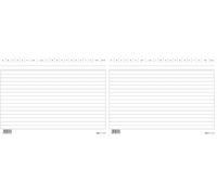 EDIPRO - E3413VE - 100 schede dare/avere/saldo verde f.to 24x17 (Confezione da 2)