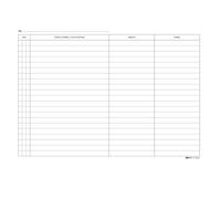 EDIPRO - E3530 - 100 schede per medici - f.to 17x24