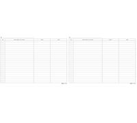 EDIPRO - E3530-100 schede per medici - f.to 17x24 (Confezione da 2)