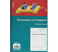 EDIPRO - E5219CT - Blocco documento di trasporto 33x3 autoricalcante f.to 29.7x22