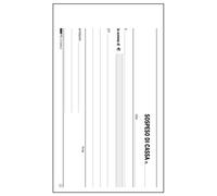 EDIPRO - E5406NEW - Blocco numerato 1/100 (5 colori) f.to 6x13