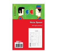 EDIPRO - E5769 - Blocco nota spese con dettaglio voci 100 fogli uso mano f.to 22x14,8