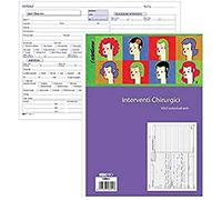 EDIPRO - E5855A - Blocco interventi chirurgici 50x2 autoricalcante f.to 22x29,7