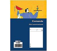 Edipro - E5909 - Blocco comande 25x3 autoricalcante f.to 17x9,9