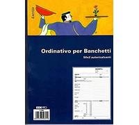 EDIPRO - E5960 - Blocco preventivo e ordinazione per banchetti 50x2 autoricalcante f.to 29,7x22