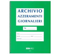 EDIPRO - E6833 - Cartella azzeramenti di cassa f.to 30x23