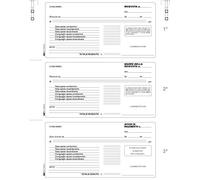 EDIPRO - E9026M - Ricevuta di condominio 3 copie meccanografico f.to 29,7x21 p