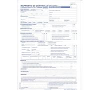 EDIPRO - E9091T1 - Rapporto di controllo di efficienza energetica tipo 1 snap 3 copie f.to 29,7x21 conf. da pezzi 25
