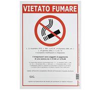 EDIPRO - E9204/1 - 20 Cartelli Vietato fumare cartoncino patinato grammi 350 f.to 29,7x21