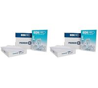 EdiPro EC233, Carta per fotocopie A4, 500 fogli (Confezione da 2)