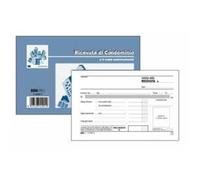 EdiPro Registri Attività E5547CT CF10BLOCCO RICEVUTA CONDOMINIO 33X3