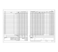 Edipro Registro Iva Corrispettivi 15 Pagine Numerate F.to 31x24 5 E2103