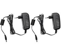 Edision ALIMENTATORE 12V/2A 2pin EU, ORIGINALE, UNIVERSALE, PICCOLLINO S2+T2/C, PING S2+T2/C, OS NINO+, OS NINO PRO, OS MINI 4K, OS MIO+ 4K, HDMI MODULATOR single DVB-T (Confezione da 2)
