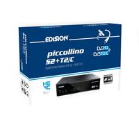 EDISION PICCOLLINO S2 T2/C Ricevitore Digitale satellitare e terrestre Full HD