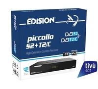 EDISION PICCOLLO - RICEVITORE, DVB-S2, DVB-T2/C.