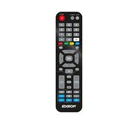 Edision TELECOMANDO UNIVERSALE EDI-RCU 4 Learn, ORIGINALE, PROGRAMMABILE, 2in1 TV e RICEVITORE, PICCO T2, PICCO T265, PICCO T265+, NANO T265+, PICCO T265 pro, PING T2/C, PROTON S2, Nero