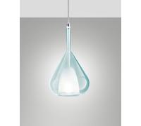 EDISON 3481-59-244 VETRO AZZURRO PICCOLO COMPLETO DI CAVO X KIT LUCI