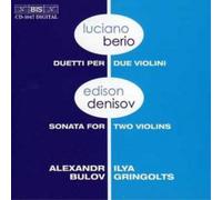 Edison Denisov Duetti Per Due Violini (Gringolts, Bulov) (CD) Album