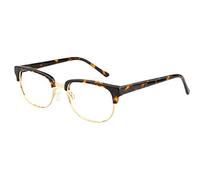 Edison & King Occhiali da lettura donna - anti luce blu - Lenti Premium - „Audrey“. (Avana, +1.00 dpt)