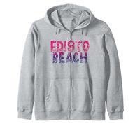 Edisto Beach Carolina del Sud - Edisto Beach SC 70's Retro Felpa con Cappuccio