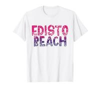 Edisto Beach Carolina del Sud - Edisto Beach SC 70's Retro Maglietta