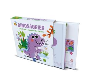 Edit Sliacka Dinosaurier - 1 Buch und 3 magnetische Puzzles: Ic (Product Bundle)