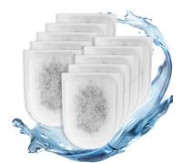 Editbar 10 pezzi per Tetra EasyCrystal Filter Pack C600, sacchetti filtro con tecnologia di filtrazione a 4 strati, carbone attivo, zeolite e cotone, efficace purificazione dell'acqua e lunga durata