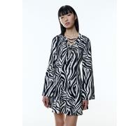 EDITED Abito 'Prudence' beige / nero, Taglia 42