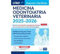 Editest Medicina, Odontoiatria, Veterinaria. Esercizi & Verifiche E&V 1. C...