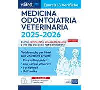 Editest Medicina, Odontoiatria, Veterinaria. Esercizi & Verifiche E&V 1. C...