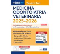 EdiTEST. Medicina, Odontoiatria, Veterinaria valido anche per il test alle...