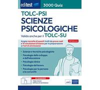 EdiTEST. Scienze psicologiche. 3000 Quiz. Ampia raccolta di quiz tratti da prove reali e 10 simulazioni per la preparazione ai test di ammissione. Con software di simulazione