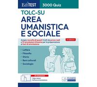 Editest TOLC-SU Area umanistica e sociale 3000 quiz. Ampia raccol