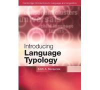 Edith A. Moravcsik Introducing Language Typology (Tascabile)