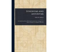 Edith B (Edith Bertha) Ordway Synonyms and Antonyms (Tascabile)