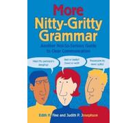 Edith Hope Fine Judith Pinkerton Josephson More Nitty-Gritty Grammar (Tascabile)