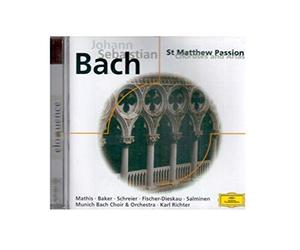 Edith Mathis( Soprano), Janet Baker( Mezzo Soprano), Peter Schreier( Tenore) - St Matthew Passion (Choruses And Arias From St Matthew Passion