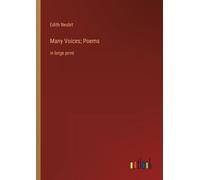 Edith Nesbit Many Voices; Poems (Tascabile)