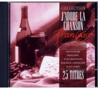 Edith Piaf. Georges Brassens, Charles Trenet, Maurice Chevalier, Jean Gabin, ecc - J'adore la chanson francaise vol.3