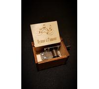 Edith Piaf Musicbox in legno inno all'amore - personalizzabile