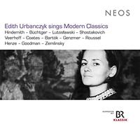 Paul Hindemith Edith Urbanczyk Sings Modern Classics (CD) Album