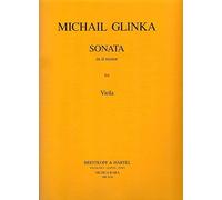 EDITION BREITKOPF GLINKA MIKHAIL IVANOVITCH - SONATE D-MOLL - VIOLA, PIANO Classical sheets Viola by Ed: Borisovsky Glinka (2015-11-30)