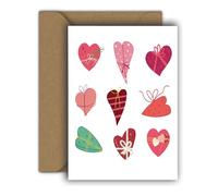 Edition Colibri Biglietto di San Valentino per lui e per lei, formato A6, biglietto pieghevole con busta, biglietto d'amore, anniversario, biglietto di San Valentino, cuore (regali d'amore)