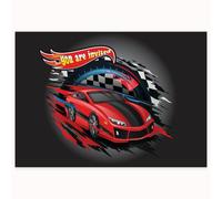 Edition Colibri Set di 10 inviti di compleanno auto da corsa per bambini - Fast Car, tema Formula 1 - Biglietti per feste per ragazzi e ragazze - Cool Racing Design