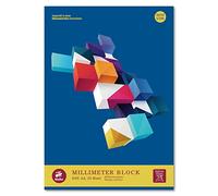 Edition Dürer 036710014 - Blocchi di carta millimetrata formato A3, 90 g/mq, 25 fogli