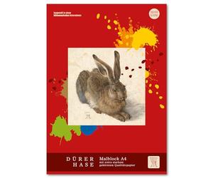 Edition Dürer blocco da colorare in grana A4 50 fogli 100 g/m², blocco da disegno per bambini e adulti